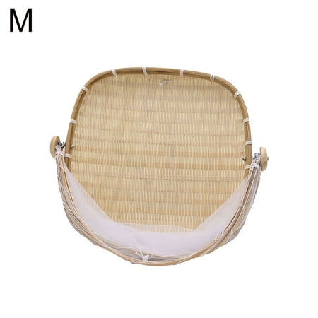 YMheart Bamboo Woven Picnic Food Serving Mesh Basket Anti-flies Fruit Tray Net Tent Cover
YMheart Bamboo Woven Picnic Food Serving Mesh Basket Anti-flies Fruit Tray Net Tent Cover