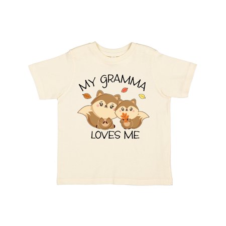 Inktastic My Gramma Loves Me with Cute Squirrels in Autumn Gift Toddler Boy or Toddler Girl T-Shirt
Inktastic My Gramma Loves Me with Cute Squirrels in Autumn Gift Toddler Boy or Toddler Girl T-Shirt