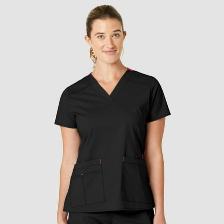 WonderWink WonderFLEX 6108-Verity V-Neck Scrub Top