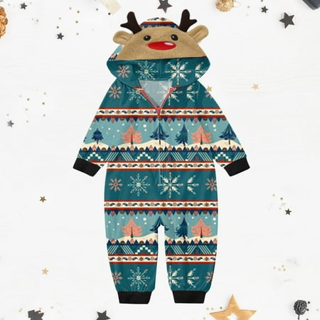 Leutsin Fashionable Christmas Print Family European And American Pajamas Parent-child Suit Baby
Leutsin Fashionable Christmas Print Family European And American Pajamas Parent-child Suit Baby