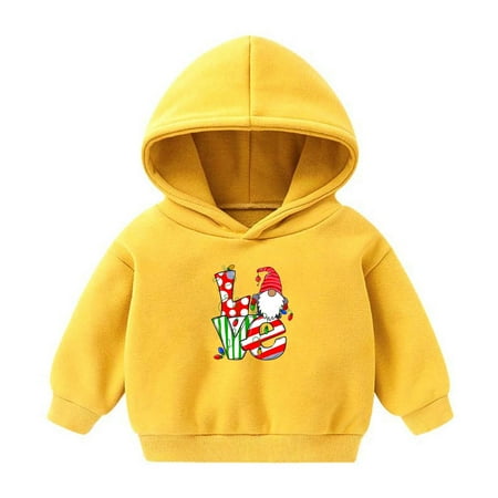 Lovskoo 2-7 Years Baby Clothes Toddler Baby Boy s Girl s Hoodie Children s Casual Christmas Dwarf Print Sweatshirt for The Baby Gift Yellow
Lovskoo 2-7 Years Baby Clothes Toddler Baby Boy s Girl s Hoodie Children s Casual Christmas Dwarf Print Sweatshirt for The Baby Gift Yellow