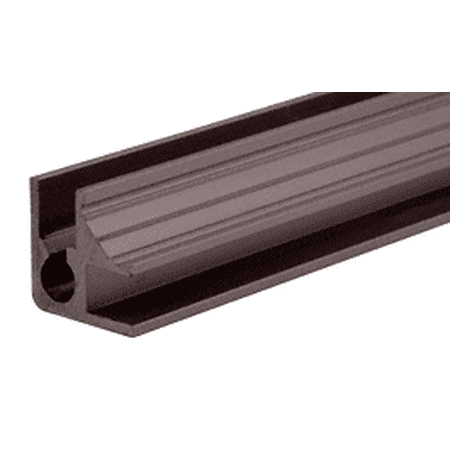 CRL D7015DU Dark Bronze Aluminum 90 Degree Upright Extrusion 144 Stock Length