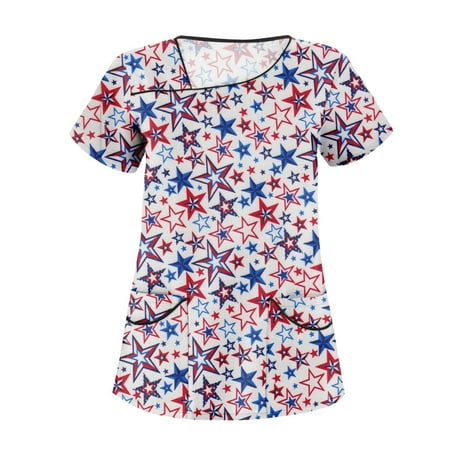 XHJUN Scrub Tops Women Stretchy Clearance Nursing Uniforms Workwear T Shirts with Big Sturdy Pockets Pink L
XHJUN Scrub Tops Women Stretchy Clearance Nursing Uniforms Workwear T Shirts with Big Sturdy Pockets Pink L