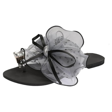 Wandatree Women s Summer New Sandals Silk Bow Rhinestone Flat Large Size Sandals
Wandatree Women s Summer New Sandals Silk Bow Rhinestone Flat Large Size Sandals