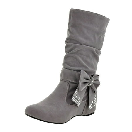 Sehao womens flat dress shoes Retro Women Flock Rhinestones Bow Tie Low Heeled Slip On Mid Calf Boots Round Toe Shoes Flock womens winter shoes women casual shoes
Sehao womens flat dress shoes Retro Women Flock Rhinestones Bow Tie Low Heeled Slip On Mid Calf Boots Round Toe Shoes Flock womens winter shoes women casual shoes