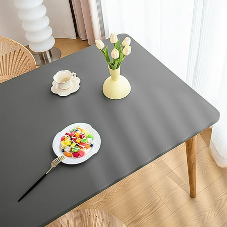 PU Leather All-inclusive Table Cover Stretch Soft Waterproof Oilproof Tablecloth-Grey-for 80x140cm 32x55
PU Leather All-inclusive Table Cover Stretch Soft Waterproof Oilproof Tablecloth-Grey-for 80x140cm 32x55