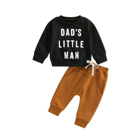 Ma&Baby Toddler Baby Boys 2 Piece Outfit Round Neck Long Sleeve Sweatshirts Top and Long Pants Set
Ma&Baby Toddler Baby Boys 2 Piece Outfit Round Neck Long Sleeve Sweatshirts Top and Long Pants Set