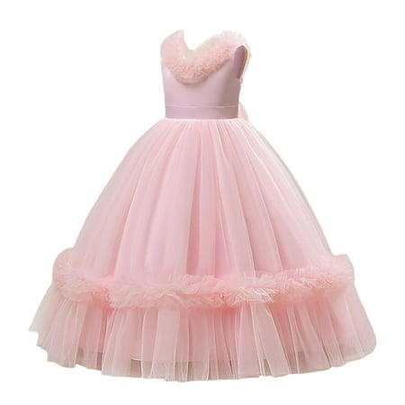 LIhncine Flower Girl Dress Kids Children Girls Sleeveless Flower Princess Long Dress Solid Color Mesh Piano Performance Dress Princess Dresses for Girls(Pink 7-8 Years)
LIhncine Flower Girl Dress Kids Children Girls Sleeveless Flower Princess Long Dress Solid Color Mesh Piano Performance Dress Princess Dresses for Girls(Pink 7-8 Years)