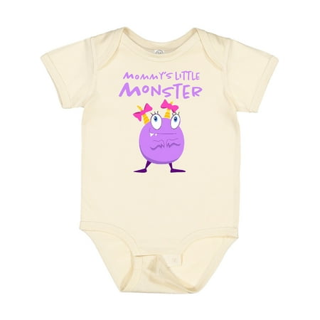 Inktastic Mommy s Little Monster Gift Baby Girl Bodysuit