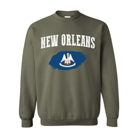New Orleans Louisiana Unisex Crewneck Sweater