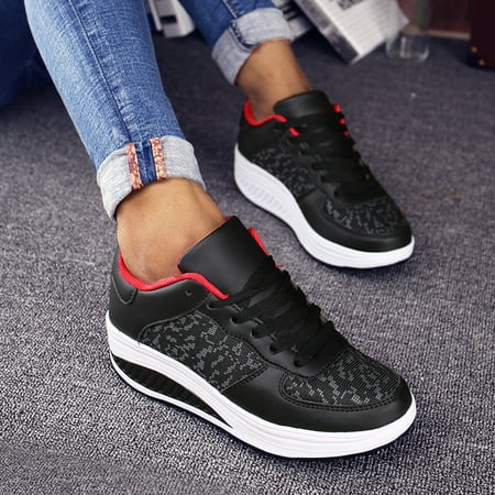 Lace Up Breathe Mesh Walking Shoes Women Fashion Sneakers Comfort Wedge Platform Loafers Yutnsbel
Lace Up Breathe Mesh Walking Shoes Women Fashion Sneakers Comfort Wedge Platform Loafers Yutnsbel