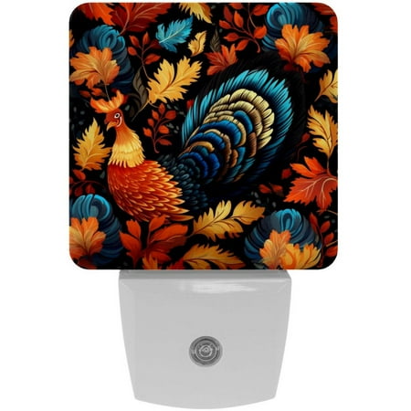 Thanksgiving turkey leaves LED Square Night Lights - Energy Efficient and Stylish Decor for Any Room | Set of 2 Dimmable Bedside Lamps with Touch Control and Auto Timer
Thanksgiving turkey leaves LED Square Night Lights - Energy Efficient and Stylish Decor for Any Room | Set of 2 Dimmable Bedside Lamps with Touch Control and Auto Timer