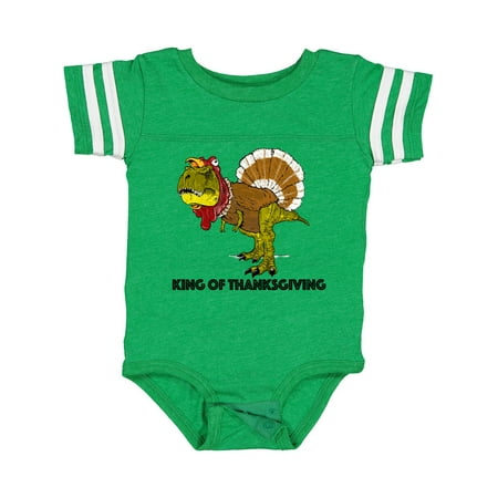 Inktastic King of Thanksgiving T-Rex Turkey in Green Gift Baby Boy or Baby Girl Bodysuit
Inktastic King of Thanksgiving T-Rex Turkey in Green Gift Baby Boy or Baby Girl Bodysuit
