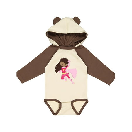 Inktastic African American Girl Superhero Girl Pink Cape Gift Baby Girl Long Sleeve Bodysuit
Inktastic African American Girl Superhero Girl Pink Cape Gift Baby Girl Long Sleeve Bodysuit