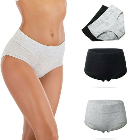 Women s High Waisted Cotton Underwear Soft Full Briefs Ladies Breathable Panties 4PCS
Women s High Waisted Cotton Underwear Soft Full Briefs Ladies Breathable Panties 4PCS