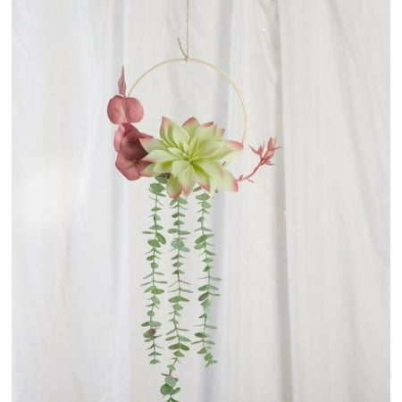 Artificial Succulents Wreath Hanging Wreath Pendant Decorative Fake Succulents Garland Hanging Decor
Artificial Succulents Wreath Hanging Wreath Pendant Decorative Fake Succulents Garland Hanging Decor