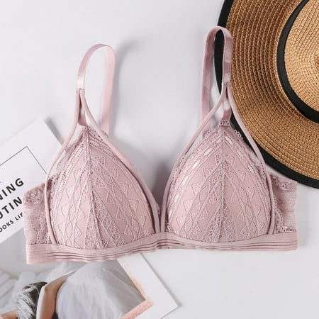 Malisata Clearance Women Lace Wireless Padded Seamless Soft Bra Comfortable Wireless Push Up Lingerie Bralette Breathable Underwear
Malisata Clearance Women Lace Wireless Padded Seamless Soft Bra Comfortable Wireless Push Up Lingerie Bralette Breathable Underwear