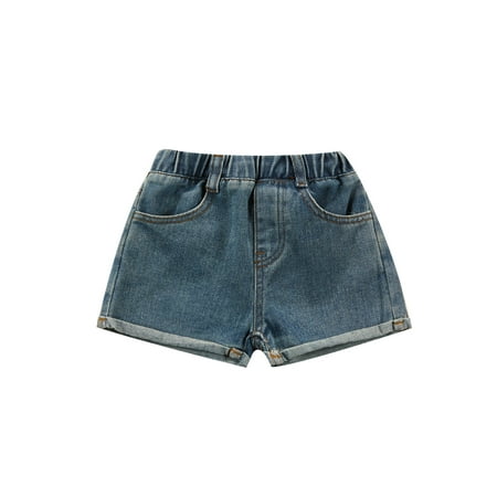 TheFound Kids Girls Denim Shorts Elastic High Waist Ripped Rolled Short Jeans with Pockets Summer Outfits
TheFound Kids Girls Denim Shorts Elastic High Waist Ripped Rolled Short Jeans with Pockets Summer Outfits