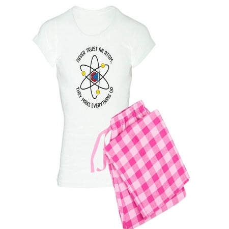 CafePress - Never Trust An Atom - Women s Light Pajamas