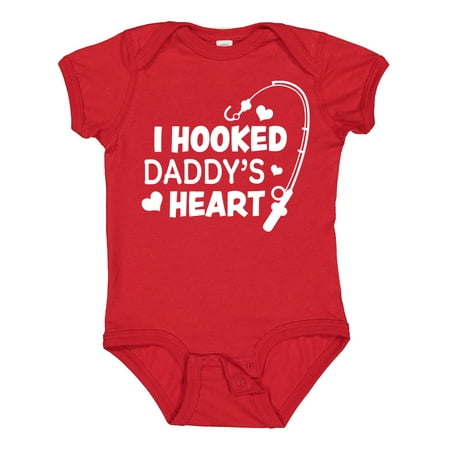 Inktastic I Hooked Daddy s Heart with Fishing Rod Gift Baby Boy or Baby Girl Bodysuit
Inktastic I Hooked Daddy s Heart with Fishing Rod Gift Baby Boy or Baby Girl Bodysuit