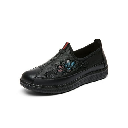 SIMANLAN Women Lightweight Flats Comfort Round Toe Casual Shoes Dance Embroidered Floral Loafers Black 7
SIMANLAN Women Lightweight Flats Comfort Round Toe Casual Shoes Dance Embroidered Floral Loafers Black 7