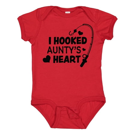 Inktastic I Hooked Aunty s Heart with Fishing Rod Gift Baby Boy or Baby Girl Bodysuit
Inktastic I Hooked Aunty s Heart with Fishing Rod Gift Baby Boy or Baby Girl Bodysuit