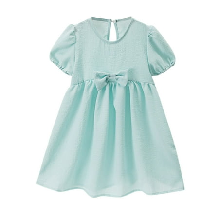 Rovga Children Kid Toddler Baby Girls Solid Bubble Sleeve Bowknot Princess Dress Outfits Clothes Kawaill Children Dress
Rovga Children Kid Toddler Baby Girls Solid Bubble Sleeve Bowknot Princess Dress Outfits Clothes Kawaill Children Dress