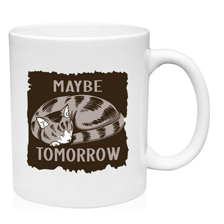 Maybe Tomorrow Mug Large Coffee Mug 15 oz Ceramic Coffee Mug Funny Gift Cup
Maybe Tomorrow Mug Large Coffee Mug 15 oz Ceramic Coffee Mug Funny Gift Cup