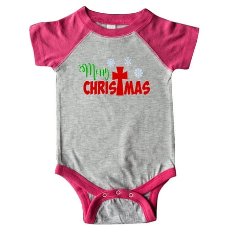 Inktastic Merry Christmas with Cross and Snowflakes Gift Baby Boy or Baby Girl Bodysuit
Inktastic Merry Christmas with Cross and Snowflakes Gift Baby Boy or Baby Girl Bodysuit