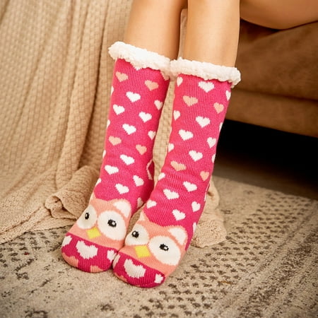Walk in Clouds of Comfort HIMIWAY All-Season Sock Options Women Winter Cotton Socks Print Thicker Anti-slip Floor Socks Carpet Socks Pink One Size
Walk in Clouds of Comfort HIMIWAY All-Season Sock Options Women Winter Cotton Socks Print Thicker Anti-slip Floor Socks Carpet Socks Pink One Size