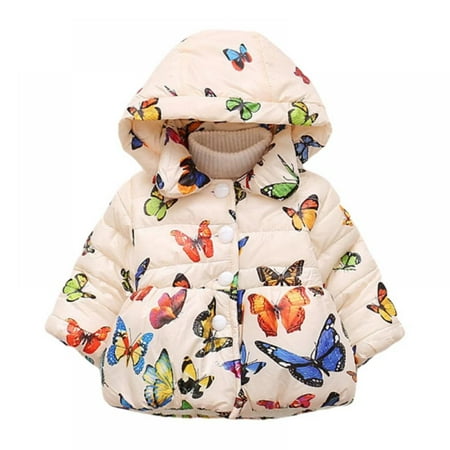 Baby Girls Winter Autumn Warm Butterfly Little Kids Toddler Thickened Jacket Coat 10 Size/2 Years-3 Years
Baby Girls Winter Autumn Warm Butterfly Little Kids Toddler Thickened Jacket Coat 10 Size/2 Years-3 Years