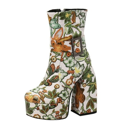 PMUYBHF Fashion Heel Over the Knee Boots Flower Colored Belt Buckle Ultra High Heel Women Platform Ankle Boots Wetkiss Platform Boots for Women Hook-and-Loop Womens Fall Boots Flat White
PMUYBHF Fashion Heel Over the Knee Boots Flower Colored Belt Buckle Ultra High Heel Women Platform Ankle Boots Wetkiss Platform Boots for Women Hook-and-Loop Womens Fall Boots Flat White