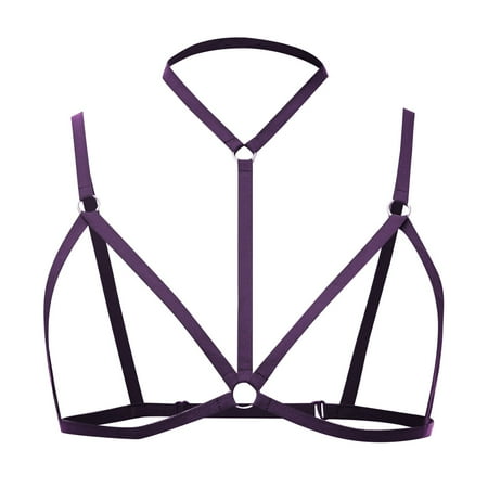 Fsqjgq Women Lingerie Set Two Piece Women Lace Up Bra Black Cutout Adjustable Lingerie Bra Lady Elastic Band Bra Lingerie for Women Underwire Polyester Spandex Purple One Size
Fsqjgq Women Lingerie Set Two Piece Women Lace Up Bra Black Cutout Adjustable Lingerie Bra Lady Elastic Band Bra Lingerie for Women Underwire Polyester Spandex Purple One Size
