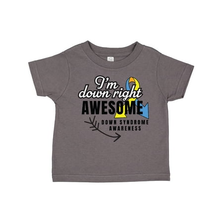 Inktastic Im Down Right Awesome Down Syndrome Awareness with Arrow Boys or Girls Toddler T-Shirt
Inktastic Im Down Right Awesome Down Syndrome Awareness with Arrow Boys or Girls Toddler T-Shirt