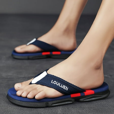 Akiihool Men s Sandals Wide Width Men s Waterproof Flip Flops Rubber Sandals with Comfortable Water Ready Summer Shoes for Men (Dark Blue 8)
Akiihool Men s Sandals Wide Width Men s Waterproof Flip Flops Rubber Sandals with Comfortable Water Ready Summer Shoes for Men (Dark Blue 8)