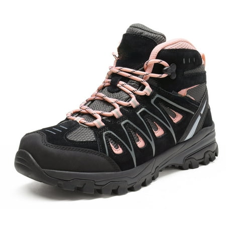 Women‘s Waterproof Hiking Boots Outdoor Trekking Camping Trail Hiking Boots SNHB211W BLACK/PINK Size 6
Women‘s Waterproof Hiking Boots Outdoor Trekking Camping Trail Hiking Boots SNHB211W BLACK/PINK Size 6