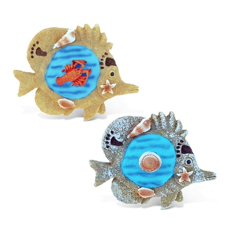 Puzzled Fish Refrigerator Blue Wave Magnet - Ocean Life Theme - Set of 2 - Unique Affordable Gift and Souvenir - Item #7637
Puzzled Fish Refrigerator Blue Wave Magnet - Ocean Life Theme - Set of 2 - Unique Affordable Gift and Souvenir - Item #7637