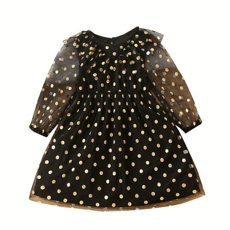 Sweet Girls Princess Dress Kids Toddler Child Baby Girls Long Sleeve Polka Dot Tulle Dress Princess Dress Outfits Clothes
Sweet Girls Princess Dress Kids Toddler Child Baby Girls Long Sleeve Polka Dot Tulle Dress Princess Dress Outfits Clothes