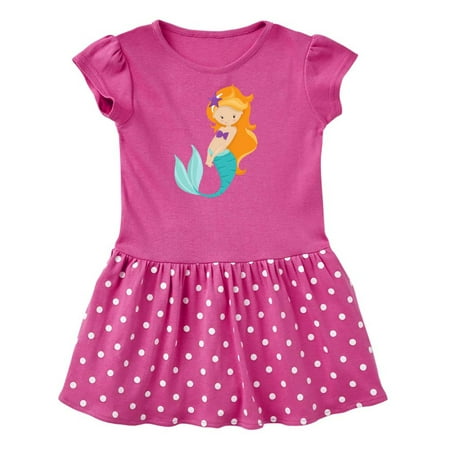 Inktastic Cute Little Mermaid Orange Hair Purple Sea Star Gift Toddler Girl Dress
Inktastic Cute Little Mermaid Orange Hair Purple Sea Star Gift Toddler Girl Dress