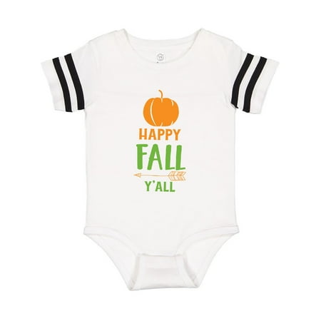 Inktastic Happy Fall Y all Pumpkin Arrow - Orange Green Gift Baby Boy or Baby Girl Bodysuit
Inktastic Happy Fall Y all Pumpkin Arrow - Orange Green Gift Baby Boy or Baby Girl Bodysuit