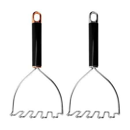 MEGAWHEELS Stainless Steel Potato Masher Ergonomic Design Widely Used Masher