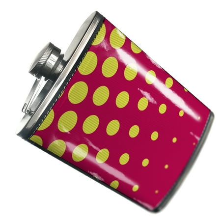 NEONBLOND Flask Yellow / pink polka-dotted pattern
