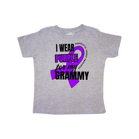 Inktastic I Wear Purple For My Grammy Pancreatic Cancer Awareness Gift Toddler Boy or Toddler Girl T-Shirt
Inktastic I Wear Purple For My Grammy Pancreatic Cancer Awareness Gift Toddler Boy or Toddler Girl T-Shirt
