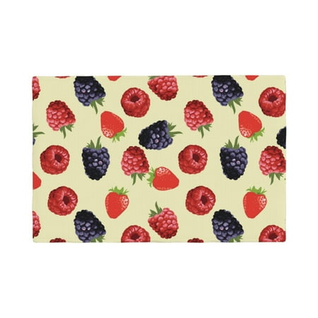 Placemats Set Of 4 / 6 Red Berry Blue Placemats For Dining Table Indoor/Outdoors Heat Resistant Washable Placemats 18 X 12
Placemats Set Of 4 / 6 Red Berry Blue Placemats For Dining Table Indoor/Outdoors Heat Resistant Washable Placemats 18 X 12