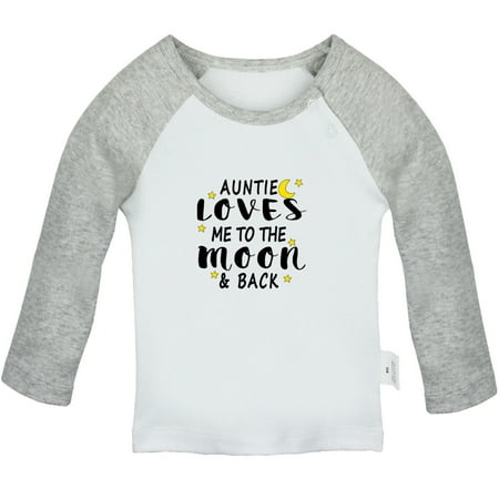 My Auntie Loves Me To The Moon and Back Funny T shirt For Baby Newborn Babies T-shirts Infant Tops 0-24M Kids Graphic Tees Clothing (Long Gray Raglan T-shirt 18-24 Months)
My Auntie Loves Me To The Moon and Back Funny T shirt For Baby Newborn Babies T-shirts Infant Tops 0-24M Kids Graphic Tees Clothing (Long Gray Raglan T-shirt 18-24 Months)