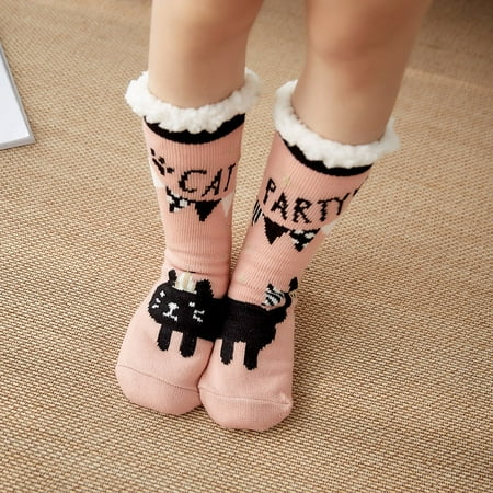 MIARHB Women Winter Cotton Socks Print Thicker Anti-slip Floor Socks Carpet Socks
MIARHB Women Winter Cotton Socks Print Thicker Anti-slip Floor Socks Carpet Socks