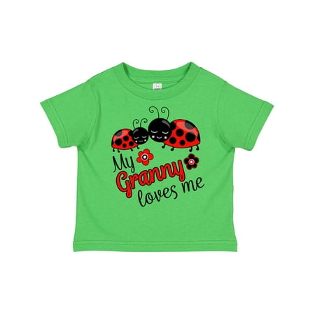 Inktastic My Granny Loves Me with Cute Ladybugs Gift Toddler Boy or Toddler Girl T-Shirt
Inktastic My Granny Loves Me with Cute Ladybugs Gift Toddler Boy or Toddler Girl T-Shirt