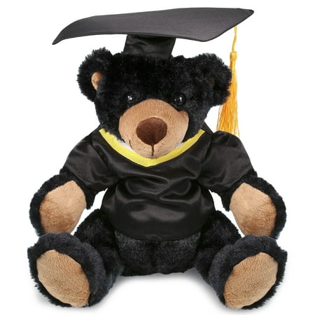 DolliBu Black Bear Graduation Plush Toy - Super Soft Plush Red Plaid Hoodie Stuffed Animal Dress Up with Gown and Cap with Tassel Cute Congratulatory Graduation Gift - 10 Inches
DolliBu Black Bear Graduation Plush Toy - Super Soft Plush Red Plaid Hoodie Stuffed Animal Dress Up with Gown and Cap with Tassel Cute Congratulatory Graduation Gift - 10 Inches