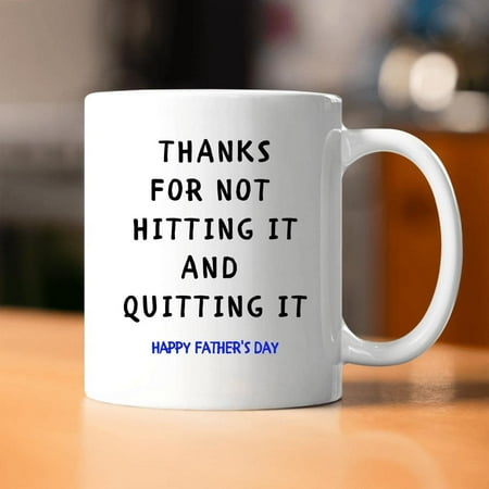 Mug For Dad From Daughter Son Thanks For Not Hitting It And Quitting It Custom Holiday Travel Mug For Daddy Old Men Customized Ideas Gifts For Fathers Day Birthday Anniversary
Mug For Dad From Daughter Son Thanks For Not Hitting It And Quitting It Custom Holiday Travel Mug For Daddy Old Men Customized Ideas Gifts For Fathers Day Birthday Anniversary