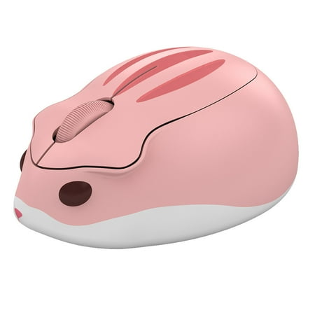 Portable Mini Mouse 2.4 GHz Wireless 1200 DPI Lovely Hamster Creative Design Mouse